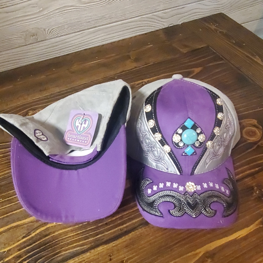 Purple Bling Cap